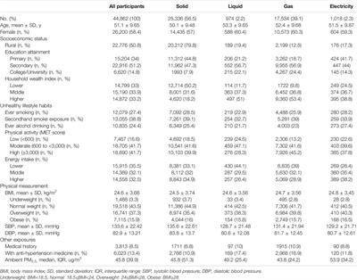 Association of Household Utility of Cleaner Fuel With Lower Hypertension Prevalence and Blood Pressure in Chinese Adults